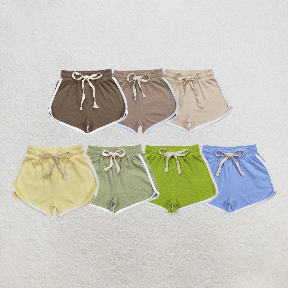 RTS NO MOQ Sibling Baby Girls Summer Sports Shorts