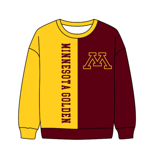 10.4-5-Custom moq 8 mix size milk silk summer team baby boys clothes yellow and brick red long sleeve top-25.10.9