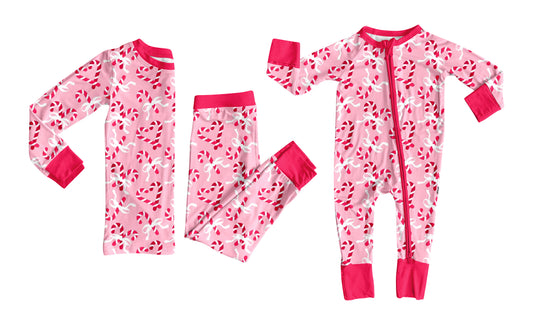 25.6.24 custom each style moq 5eta 4-6week Sibling Sisters Christmas bow pink baby girl long sleeve pants sets and rompers match family design