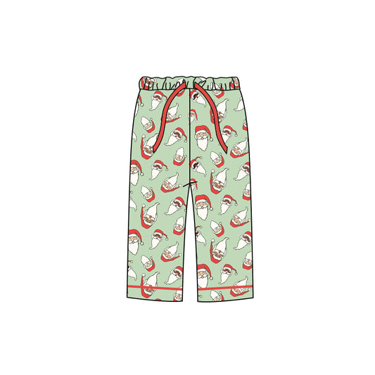 6.10 custom each style moq 5eta 4-6week adult clothes Christmas green adult pants adult men