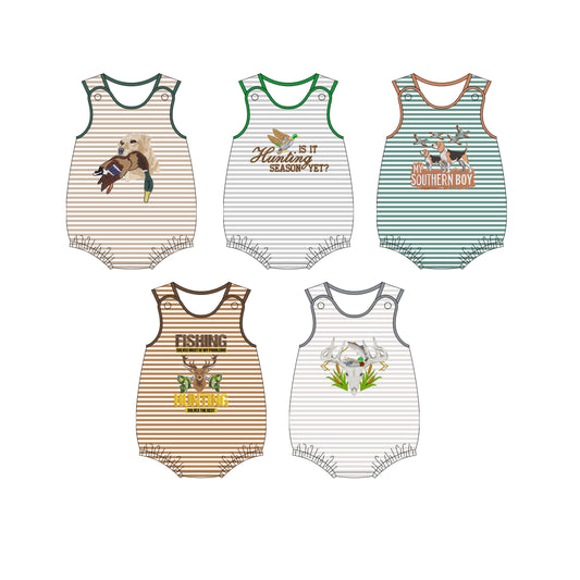 25.11.11 custom each style moq 5 eta 6-8week Sibling Sisters duck puppy baby boy clothes short sleeve rompers 5 match family design