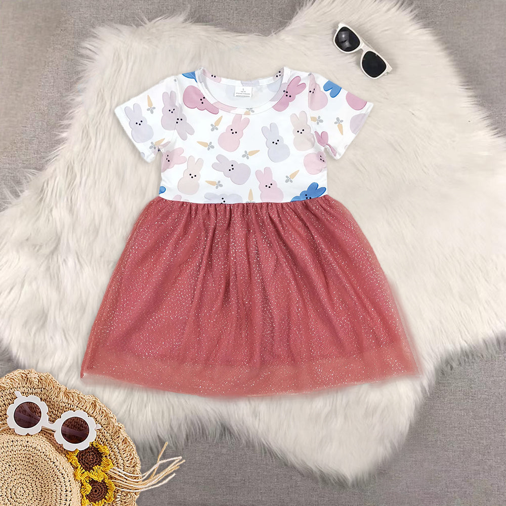 RTS baby girls clothes short Sleeve dress