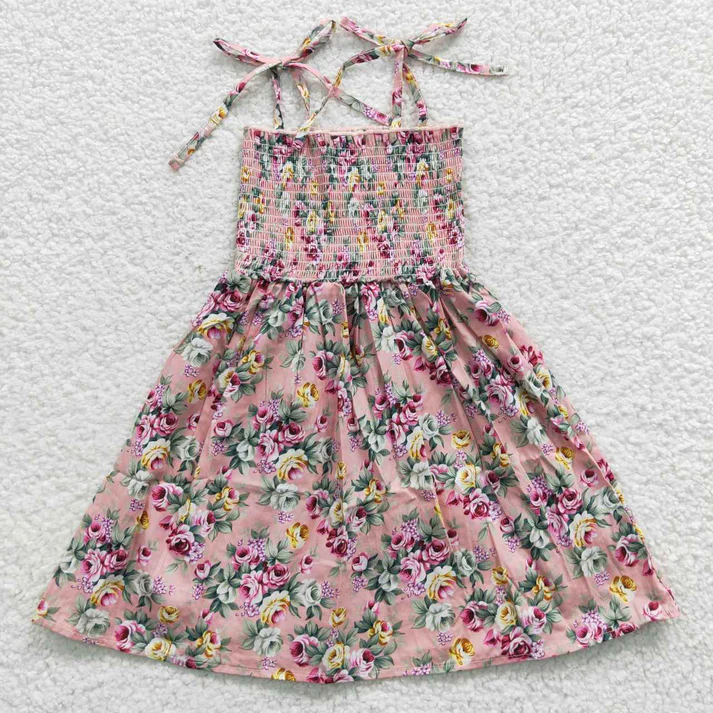 RTS baby girls clothes suspender dress