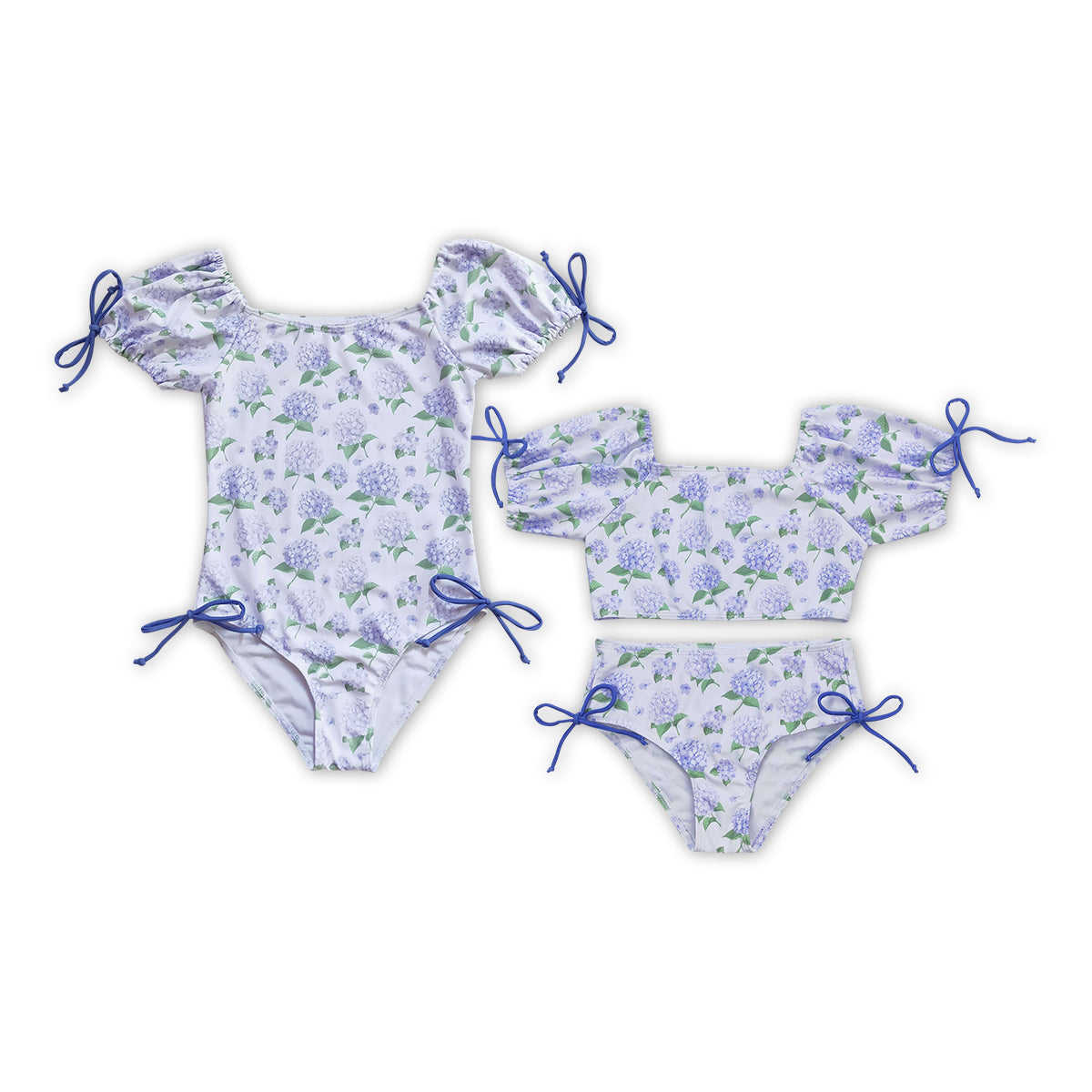 RTS NO MOQ baby girl clothes Short Skirt Set & Swimsuit