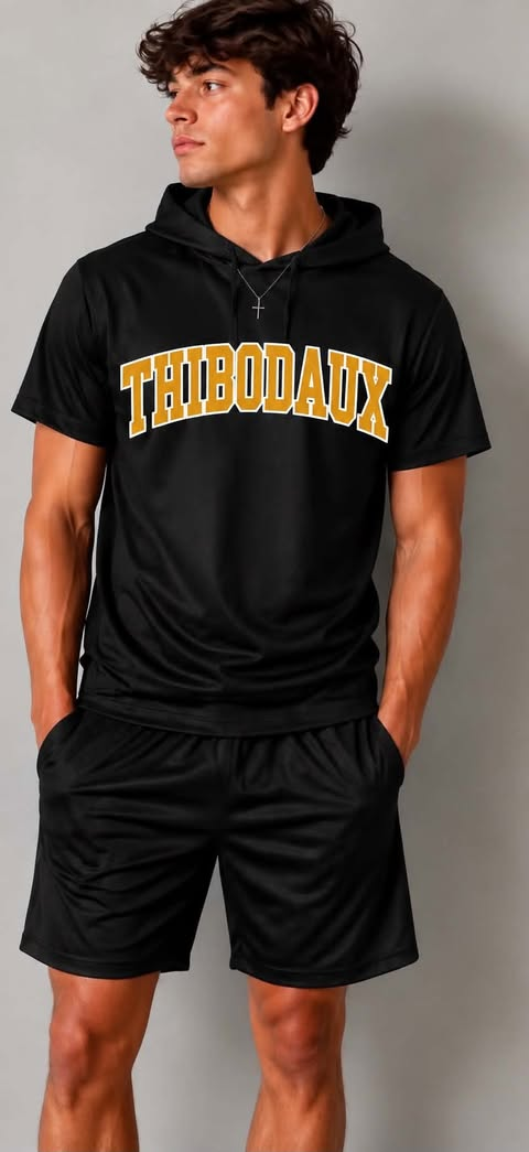 custom moq 5 mix size AAFTBX01 Adult Team Letter Print Short Sleeve Hooded T Shirt Casual Pullover Tops