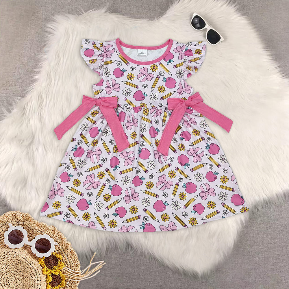 RTS baby girls clothes short Sleeve dress