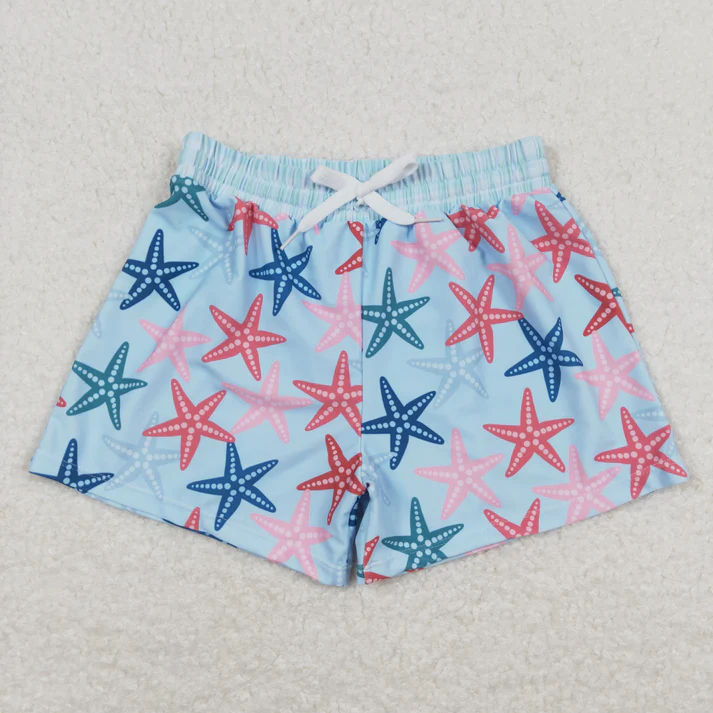RTS NO MOQ baby boy clothes beach summer swim trunks