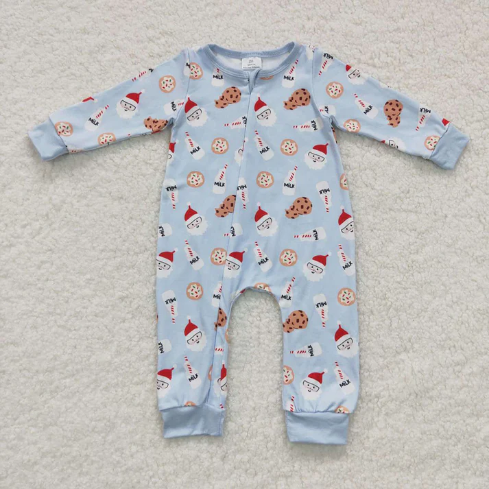 RTS NO MOQ Sibling Baby girls clothes Christmas long-sleeved trousers suit & rompers