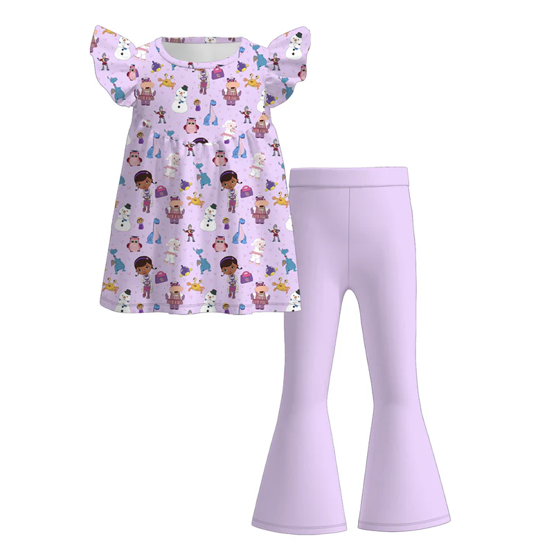 Custom moq 5 each style eta 6-7weeks baby girl clothes summer short sleeve pants sets 1 -25.7.16