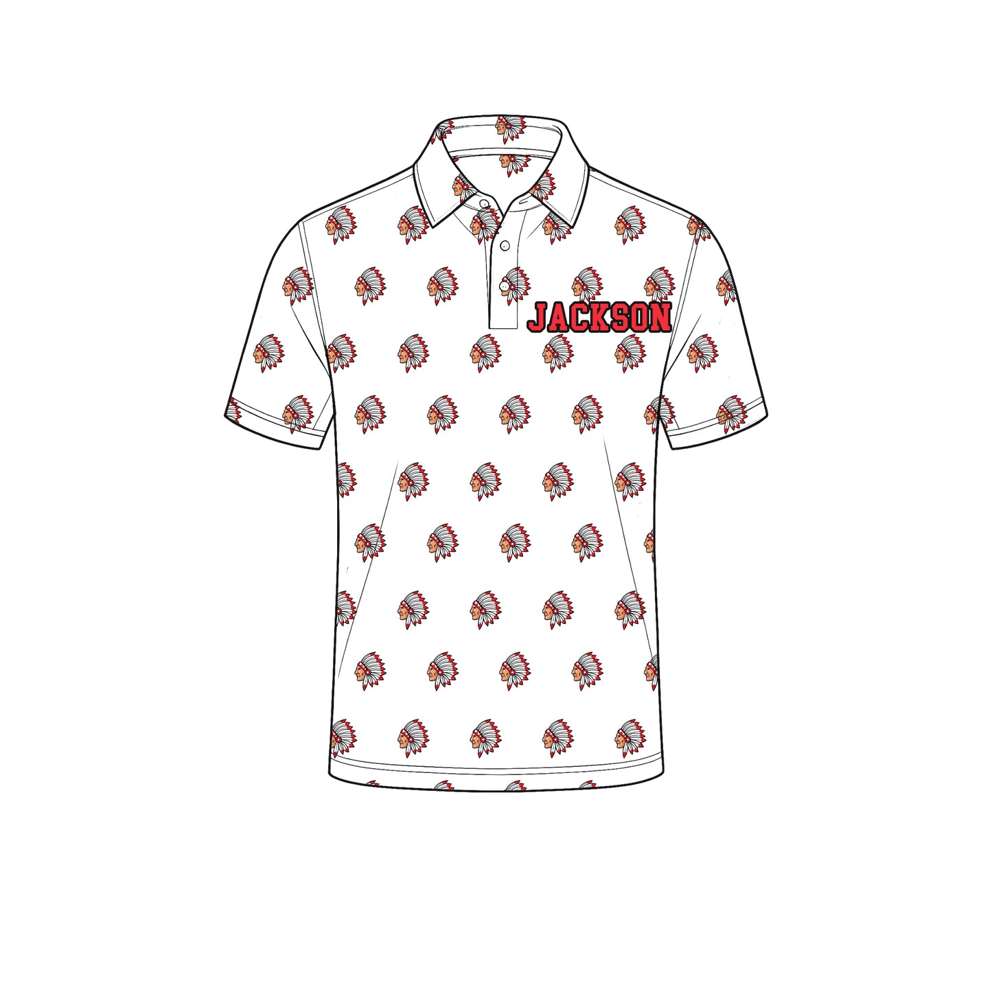 custom moq 5 mix size XY072905 Adult Men White Short Sleeve Polo Shirt Letter Print Team Casual Top