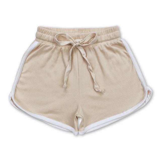 RTS NO MOQ Sibling Baby Girls Summer Sports Shorts