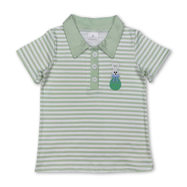 RTS NO MOQ Sibling Baby Boys Stripes Short Sleeve Tee Pullovers Tops