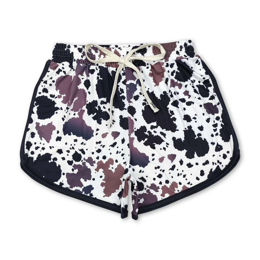 RTS NO MOQ Sibling Adult Women Summer Sports Camouflage Shorts Bottoms