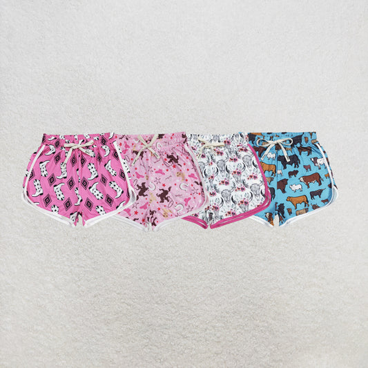 RTS NO MOQ Sibling Adult Women Western Summer Bottoms Shorts