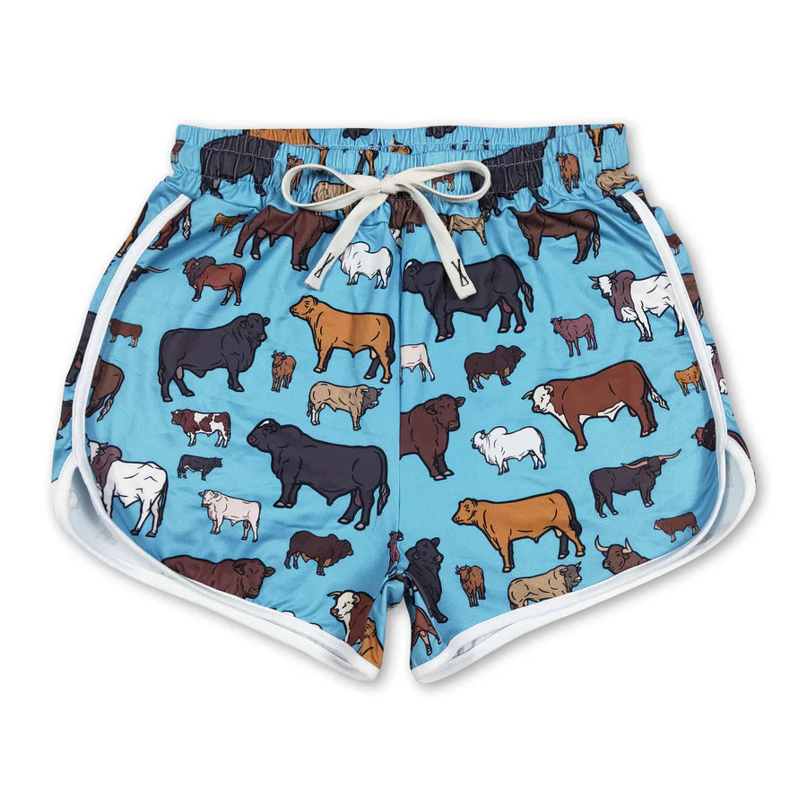 RTS NO MOQ Sibling Adult Women Western Summer Bottoms Shorts