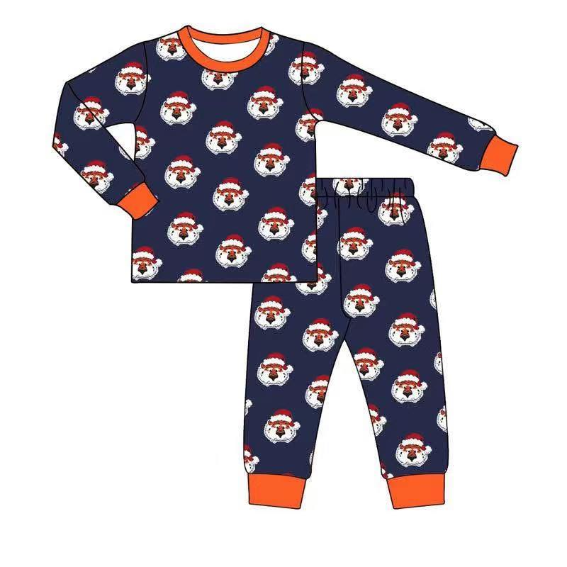 Custom moq 5 each style eta 6-7weeks baby girl clothes team long sleeve pants sets 1 and sets 2-25.8.4