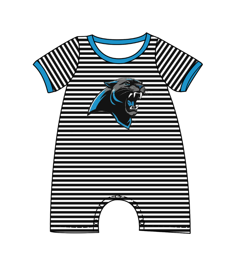 Custom moq 5 mix size milk silk baby girl clothes team blue short sleeve shorts sets and pants sets and romper and top and shorts