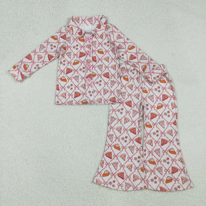 RTS Sibling baby girl clothes cake long Sleeve pants sets and rompers