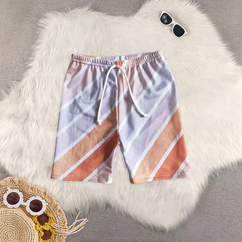 RTS NO MOQ baby boy clothes summer swim trunks