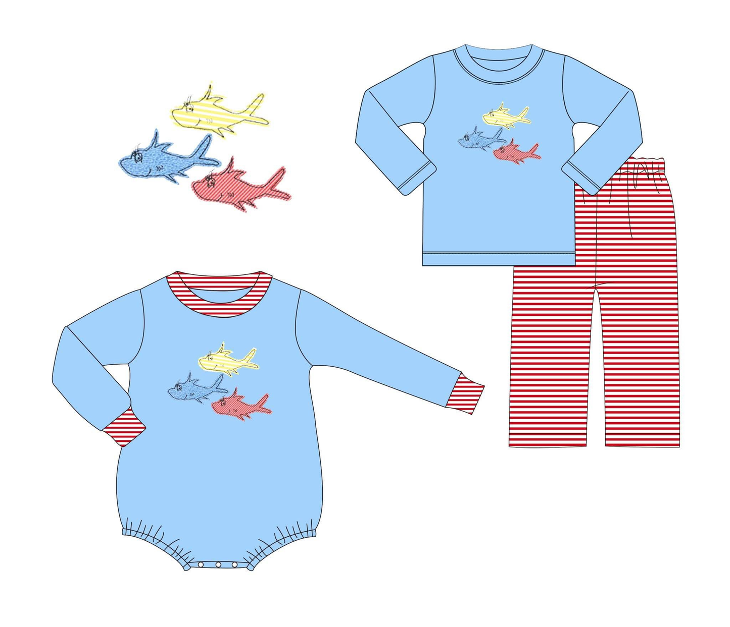 Custom moq 5 each style eta 6-7weeks baby girl clothes long sleeve pant sets and romper-25.7.25