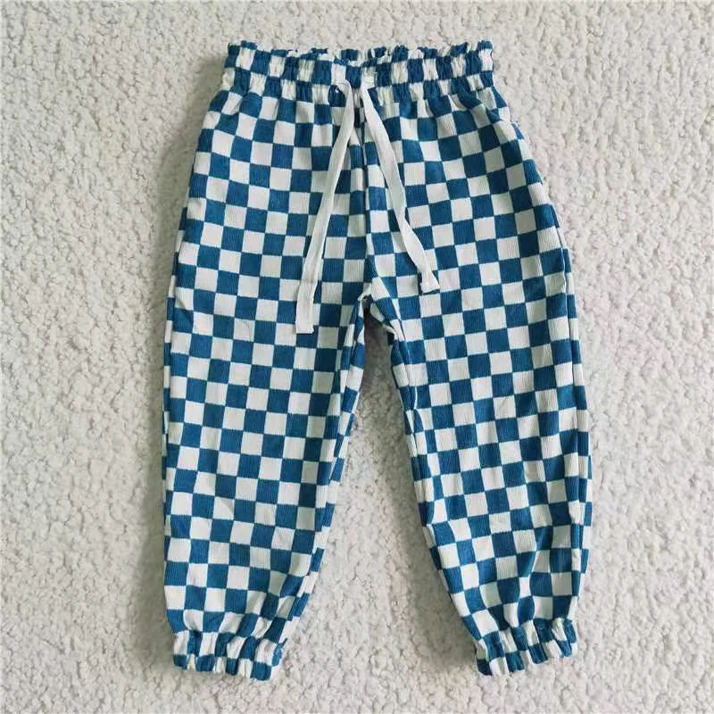 RTS NO MOQ Sibling Baby boys clothes Summer long pants