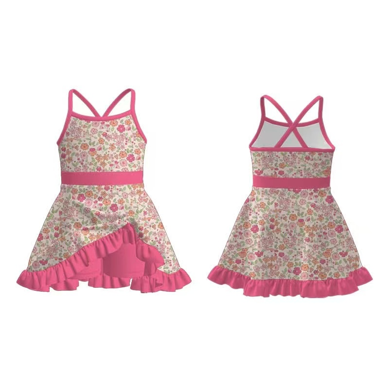 Custom moq 5 each style eta 6-7weeks milk silk baby girls summer short sleeve dresses
