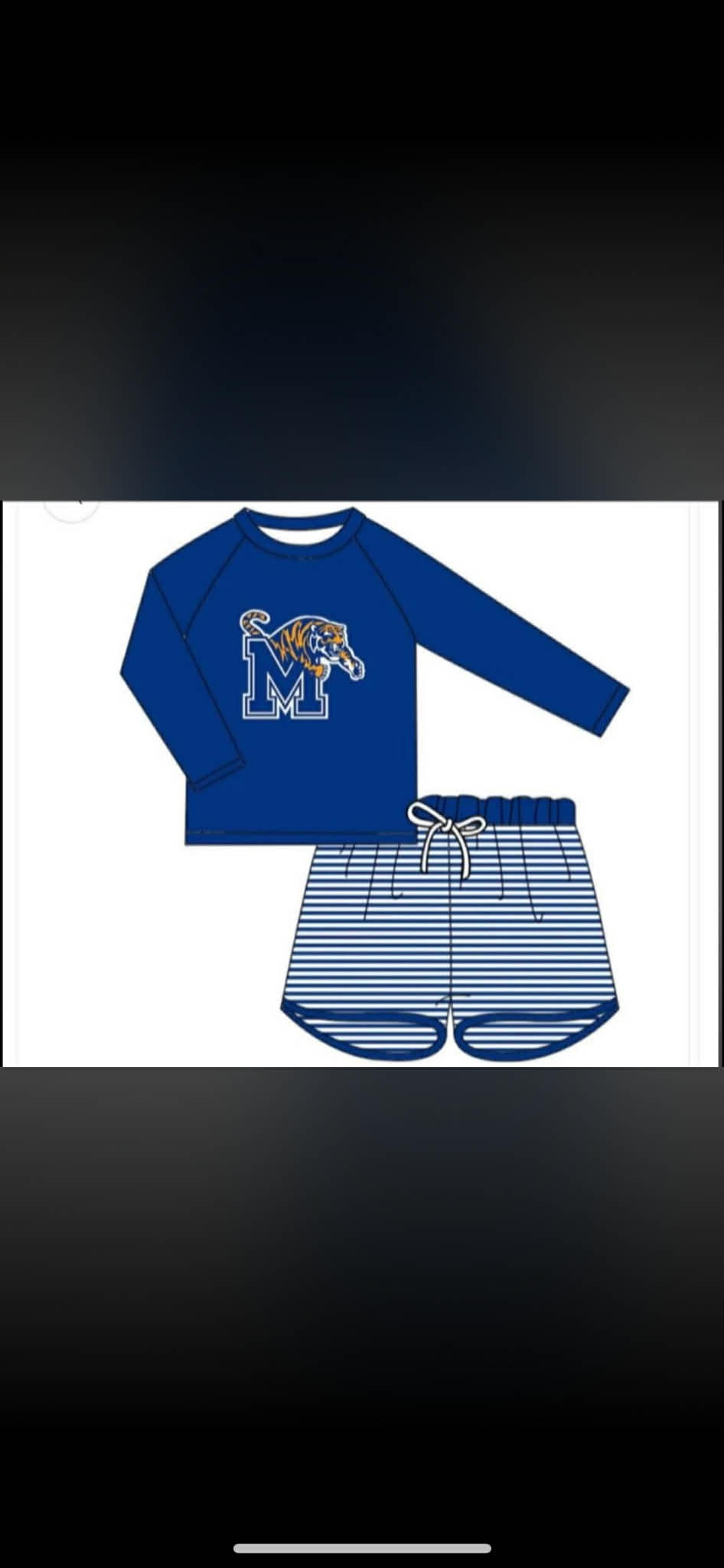 Custom moq 5 mix size milk silk Long-sleeved shorts set Striped pants and shorts