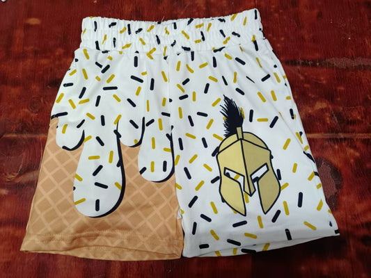 Custom moq 3 eta 6-7weeks baby girls kids clothes team beach Summer Shorts-25.5.12