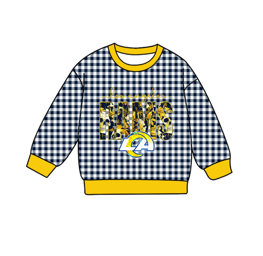 Custom moq 8 mix size milk silk summer team baby boys clothes plaid long sleeve top-25.9.23