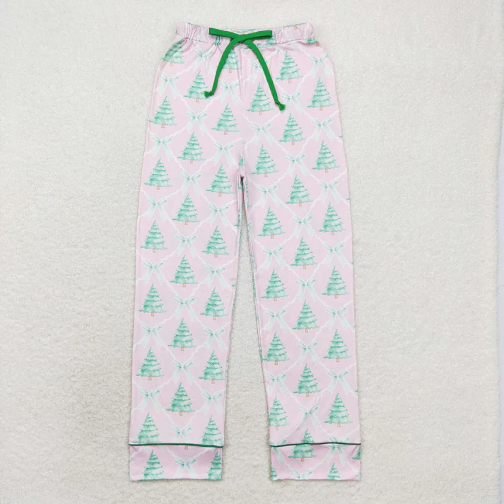 RTS NO MOQ Sibling adult clothes Christmas adult long pants