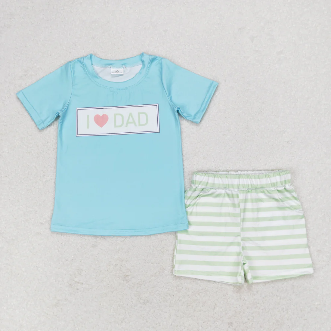 RTS NO MOQ Sibling Baby boy clothes MAMA camouflage Short Sleeve shorts Suits