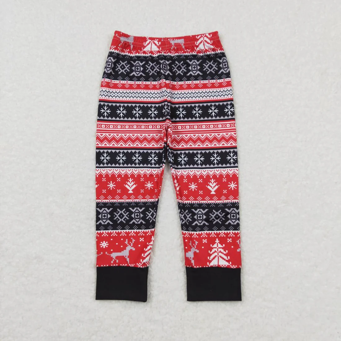 RTS NO MOQ Sibling Baby girls Boy clothes Summer Christmas long pants