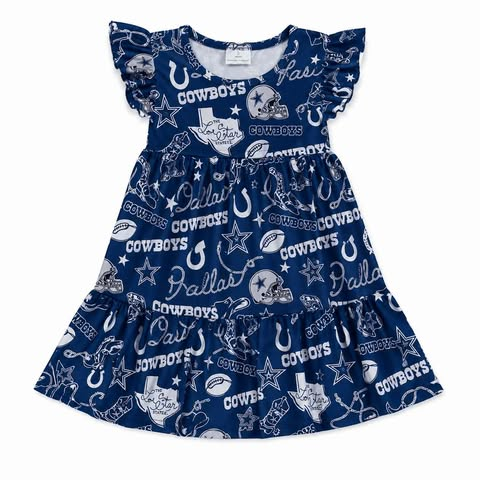 custom moq 5 mix size RNNE01 Baby Boys Football Print Short Sleeve Button Down Collared Shirt Girls Dress