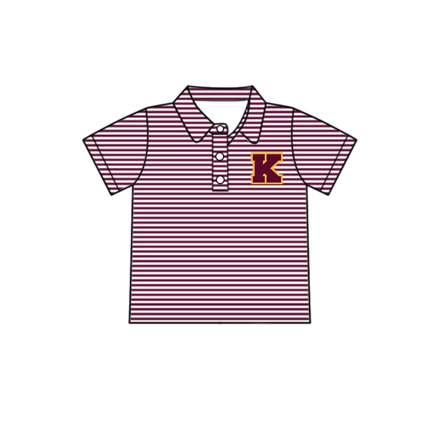 Custom moq 5 mix size milk silk baby girls clothes team sport teams marnoon striped kids clothes for summer