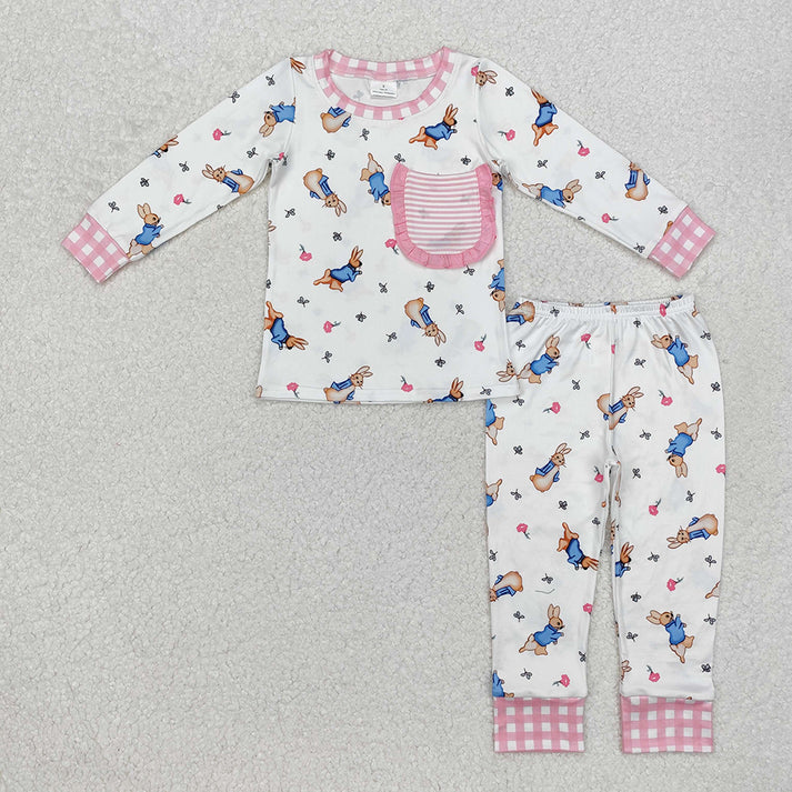 RTS NO MOQ Baby Boys Clothes Easter long-sleeved pants set