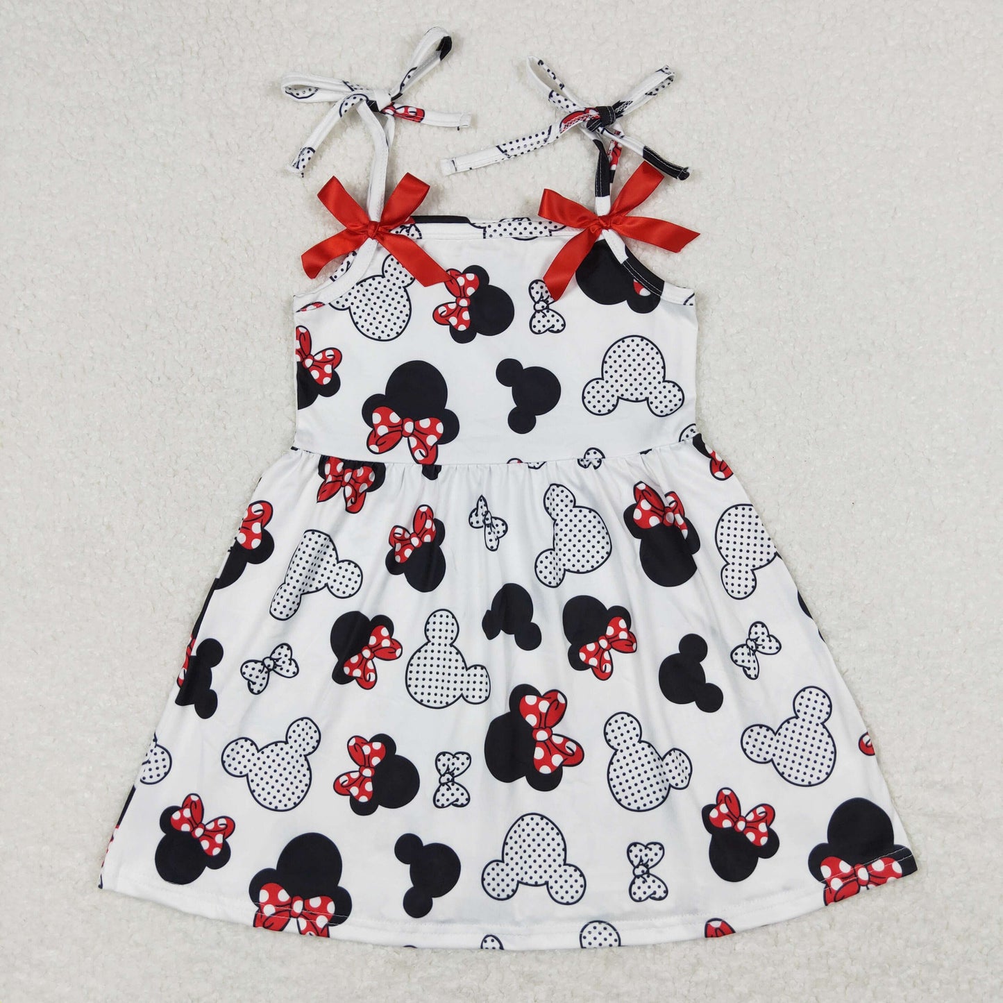 Cute Clothes  GSD0855 Baby Toddler Girls Straps Knee Length Dresses