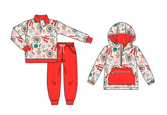 25.9.8 custom each style moq 5eta 4-6week Sibling Sisters Christmas baby girl long sleeve pants sets and top match family design