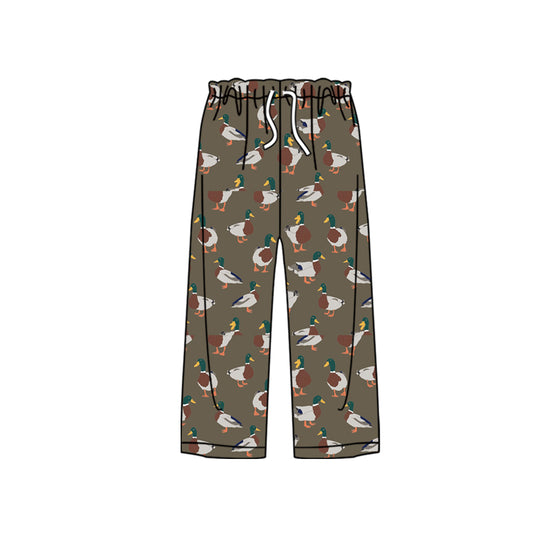 7.18 custom each style moq 5eta 4-6week adult clothes duck green adult man pants