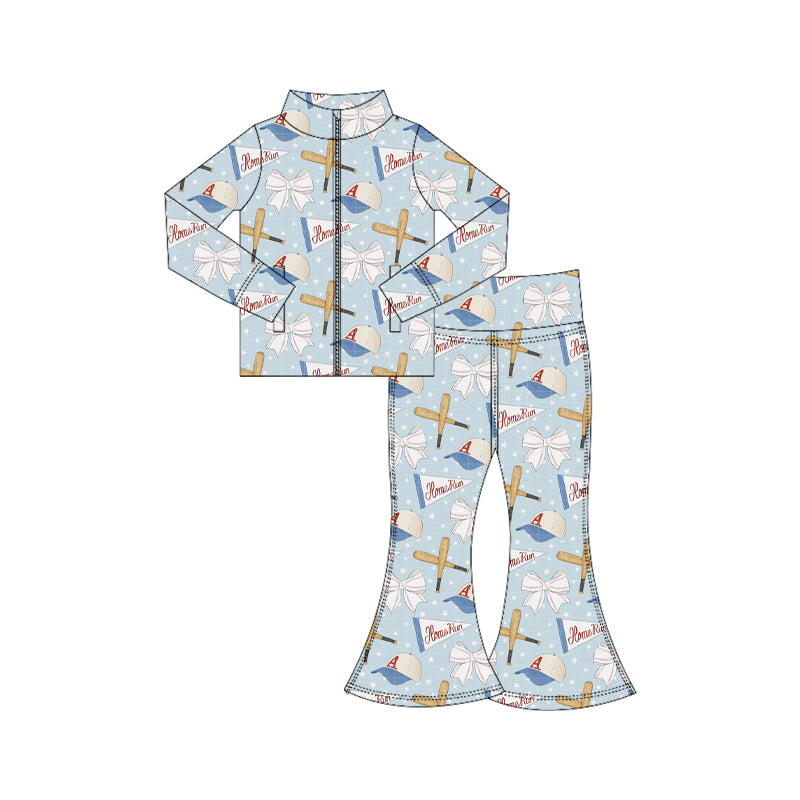 25.6.16 custom each style moq 5eta 4-6week Sibling Sisters baby girl long sleeve pants sets 1 and sets 3 match family design