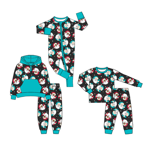 25.7.5 custom each style moq 5eta 4-6week Sibling Sisters Christmas baby boy long sleeve pants sets 1 and sets 2 and rompers match family design