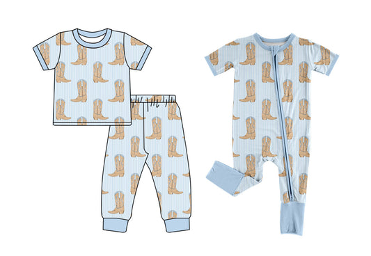 25.9.25 custom each style moq 8 eta 6-8week Sibling Sisters boots baby boy clothes short sleeve pants sets and romper match family design