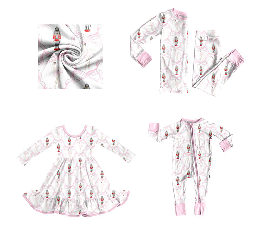 25.8.7 custom each style moq 5eta 4-6week Sibling Sisters Christmas baby girl long sleeve pants sets and dress and rompers match family design