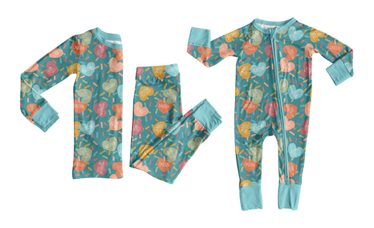 25.9.22 custom each style moq 8 eta 6-8week Sibling Sisters love baby boy clothes long sleeve pants sets and romper match family design