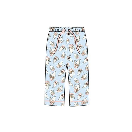 6.10 custom each style moq 5eta 4-6week adult clothes Christmas blue adult pants adult women