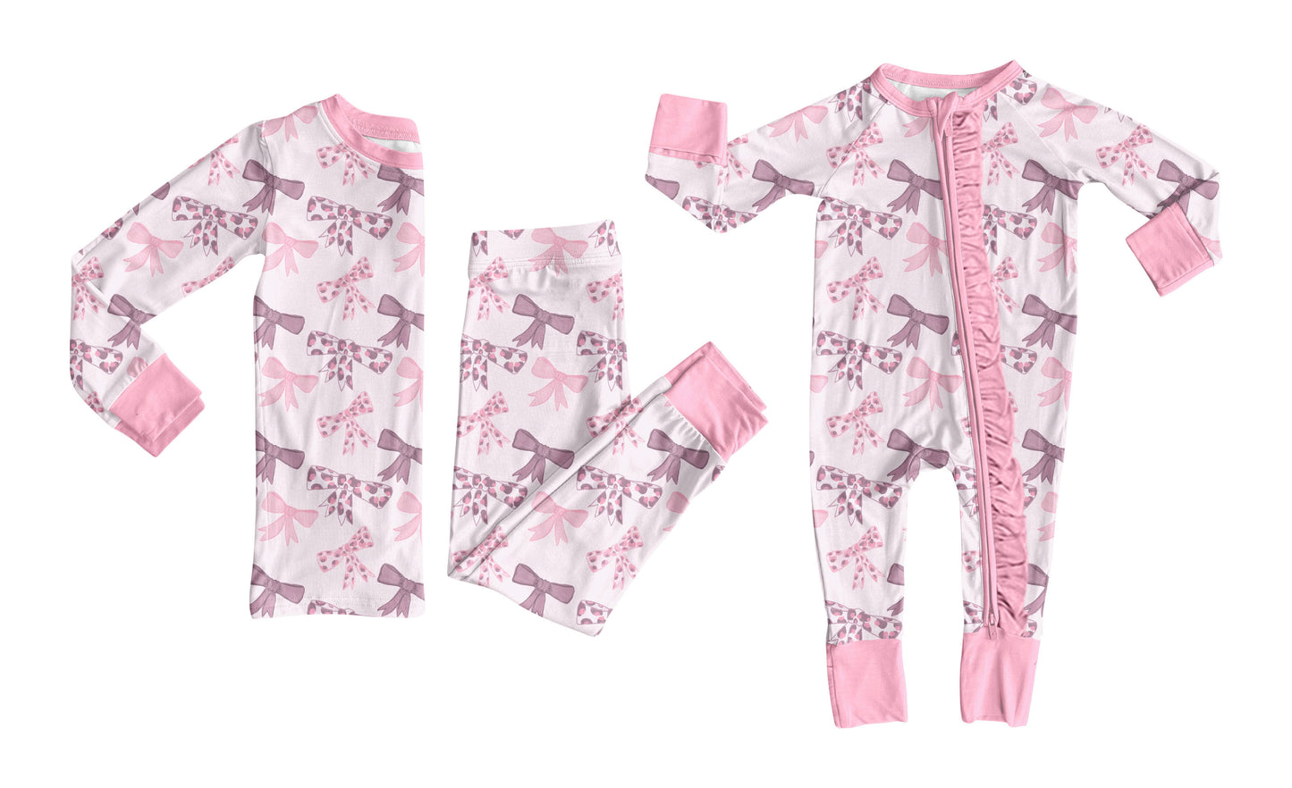 25.8.18 custom each style moq 5eta 4-6week Sibling Sister Christmas bow baby girl long sleeve pants sets and rompers match family design