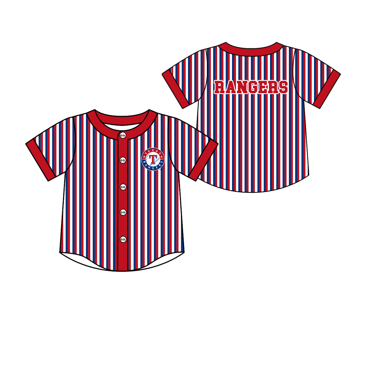 Custom moq 5 mix size milk silk summer teams Girls Long Sleeve Red Top Matching Short Sleeve Set Boys Tops