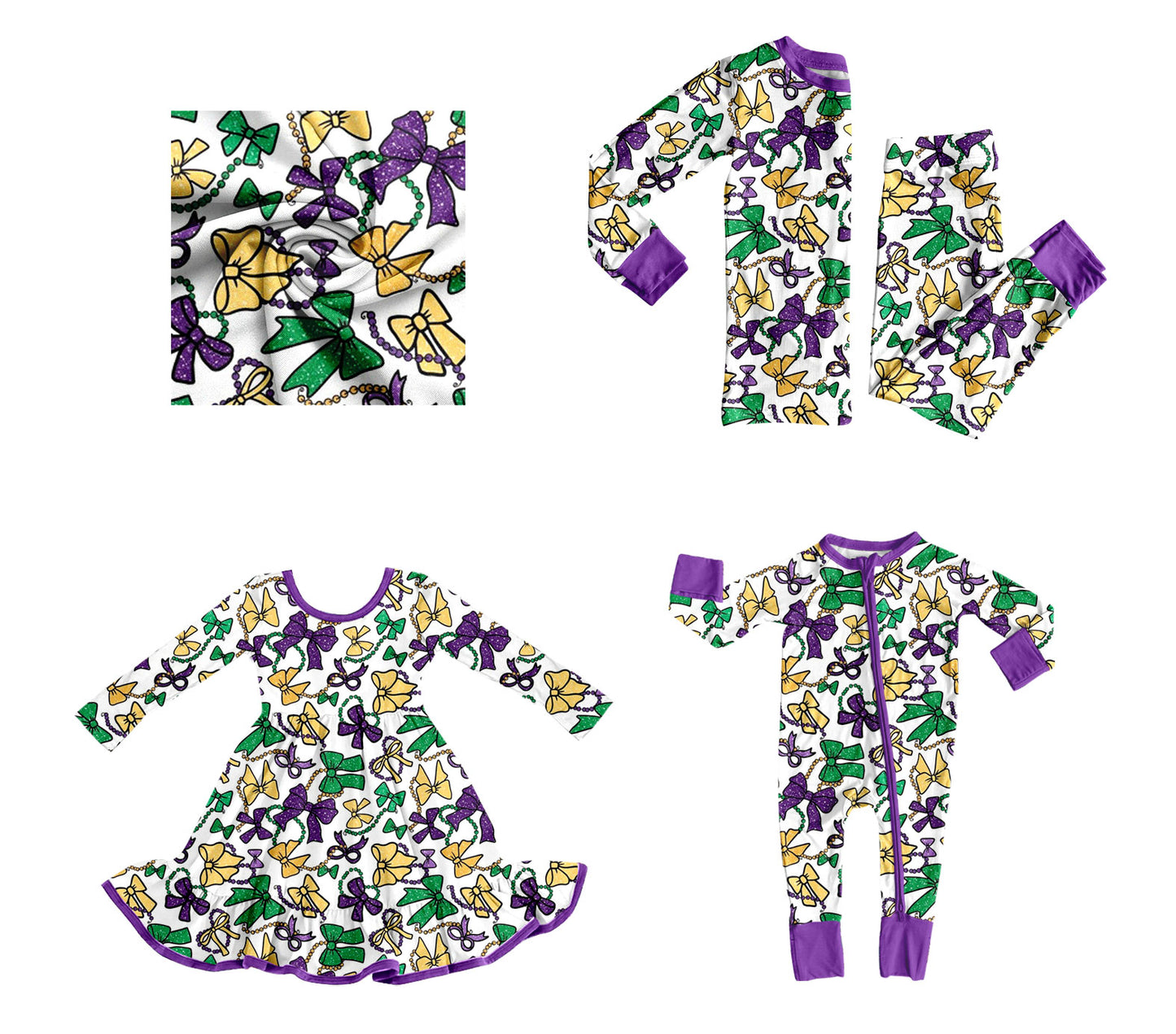 25.9.12 custom each style moq 5eta 6-8week Sibling Sisters bow baby girl long sleeve pants sets and dress and rompers match family design