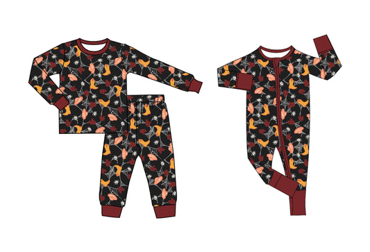 25.5.10 custom each style moq 5eta 4-6week Sibling Sisters boots baby boy long sleeve pants sets and rompers match family design