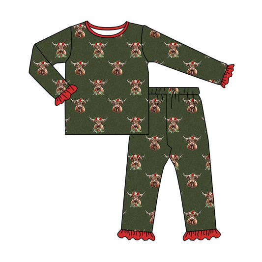 6.21 custom each style moq 5eta 4-6week Sibling Sister Christmas baby girls sets and dress and rompers match family design