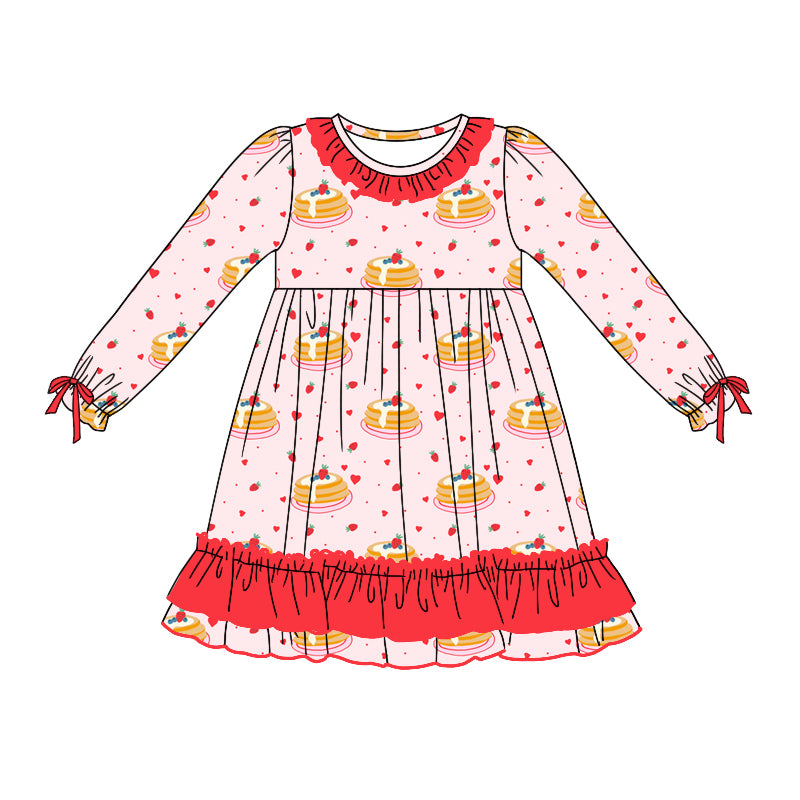 10.19 custom each style moq 5eta 4-6week Sibling Sister cake baby girl sets and dress and rompers match family design